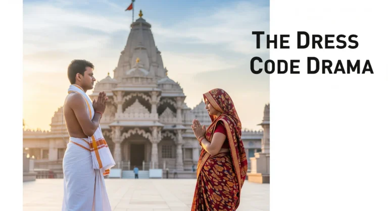 Bhasma Aarti dress code for men and women at Mahakaleshwar Temple