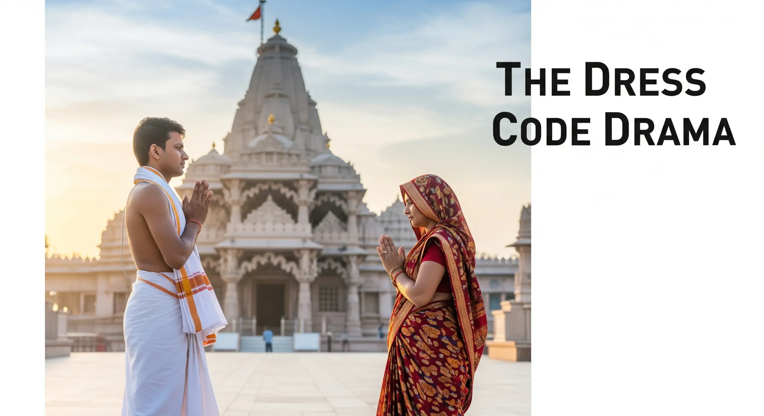 Bhasma Aarti dress code for men and women at Mahakaleshwar Temple