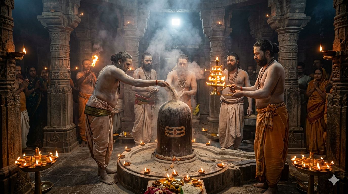 The Ash Used to Worship Mahakal