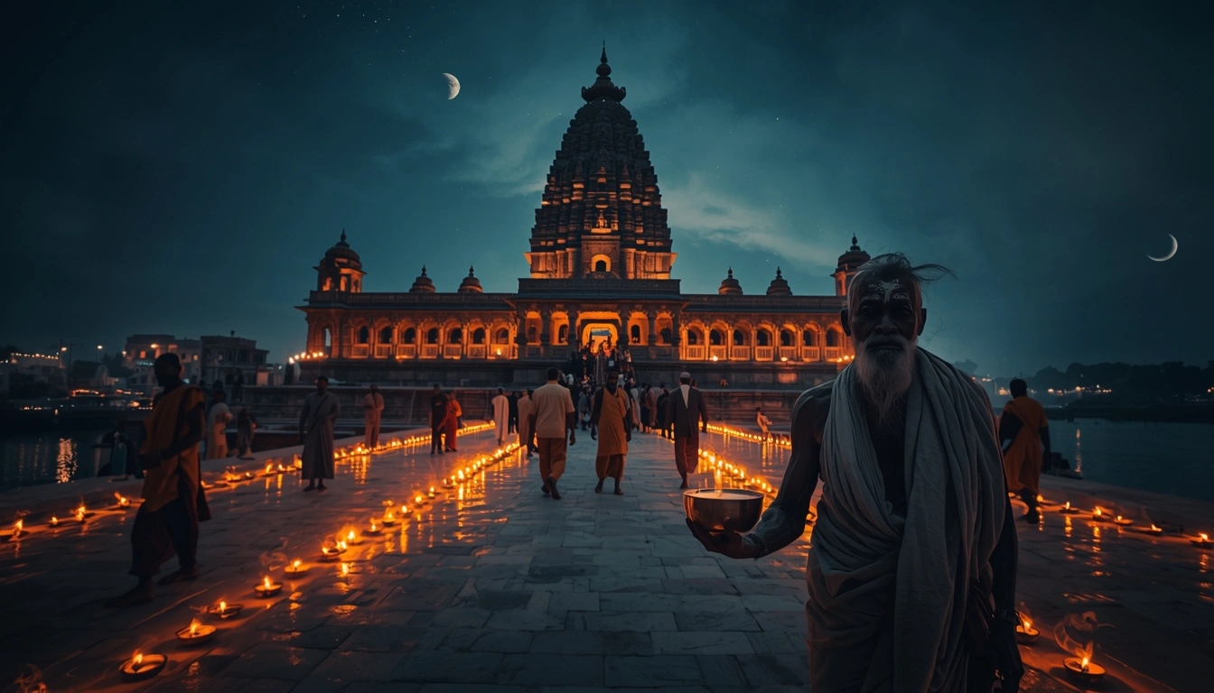 Primary Alt Text Bhasma Aarti Online Booking at Mahakaleshwar Temple Ujjain — pre-dawn ritual 2026